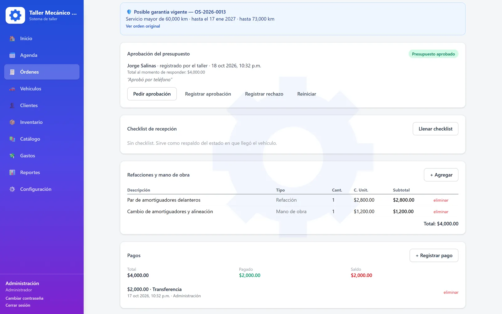 Pagos, anticipos y cuentas por cobrar